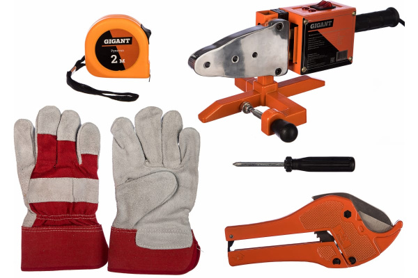 Аппарат для сварки пластиковых труб Gigant GPW-1700