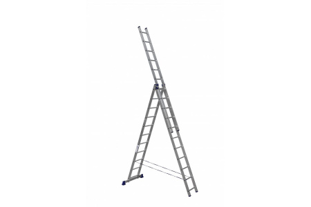 Трехсекционная лестница Алюмет H3 5311